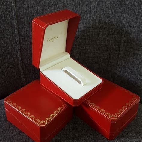 empty cartier boxes